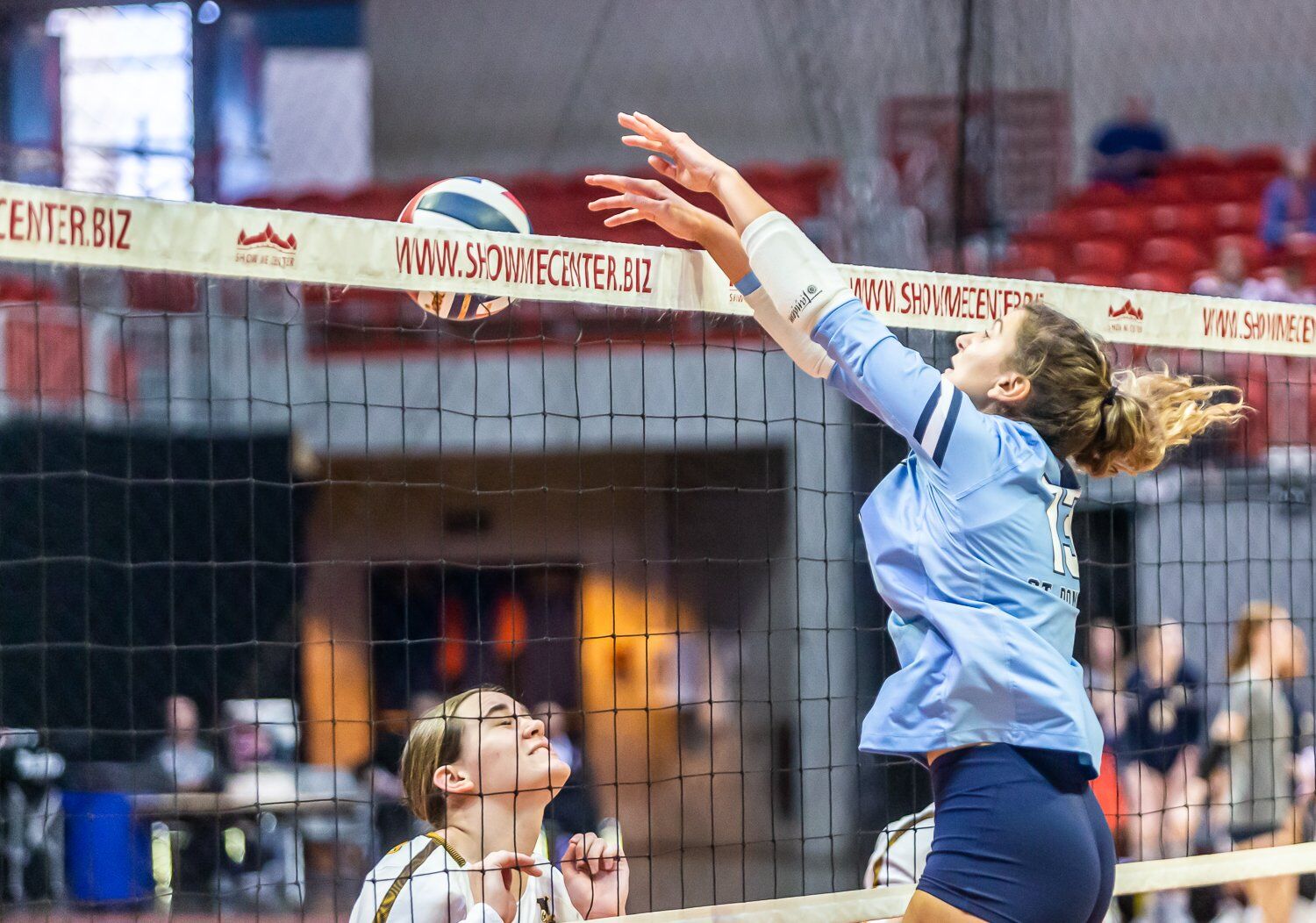 St. Dominic vs. Kickapoo girls volleyball